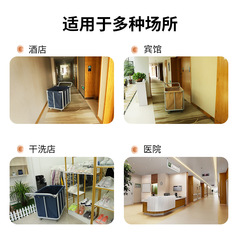 Bedding cart hotel work cart cleaning cart multi-functional room dedicated service cart with bag wheels