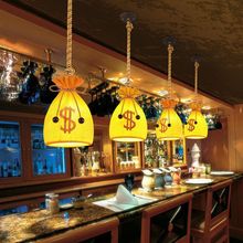 復古個性裝飾吊燈店鋪商用招財咖啡廳收銀台酒吧創意吧台燈新中式