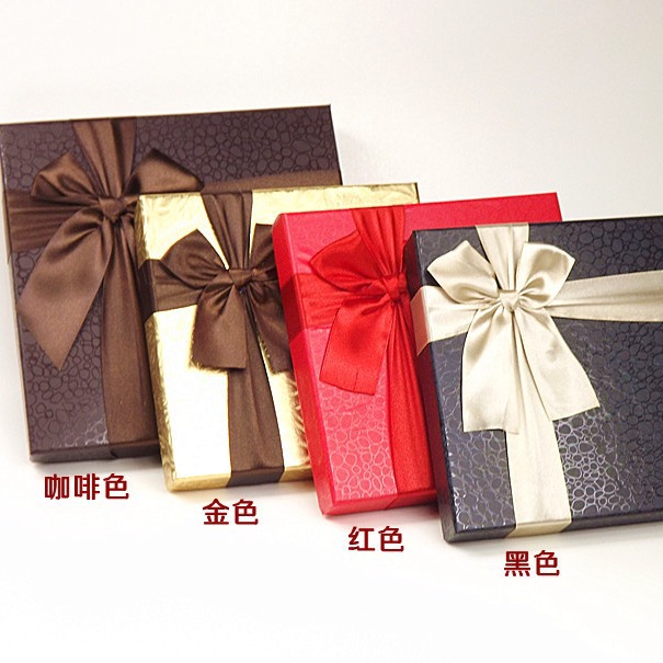 正方形精美礼品盒 DIY可拆巧克力包装盒4色9 12 25格