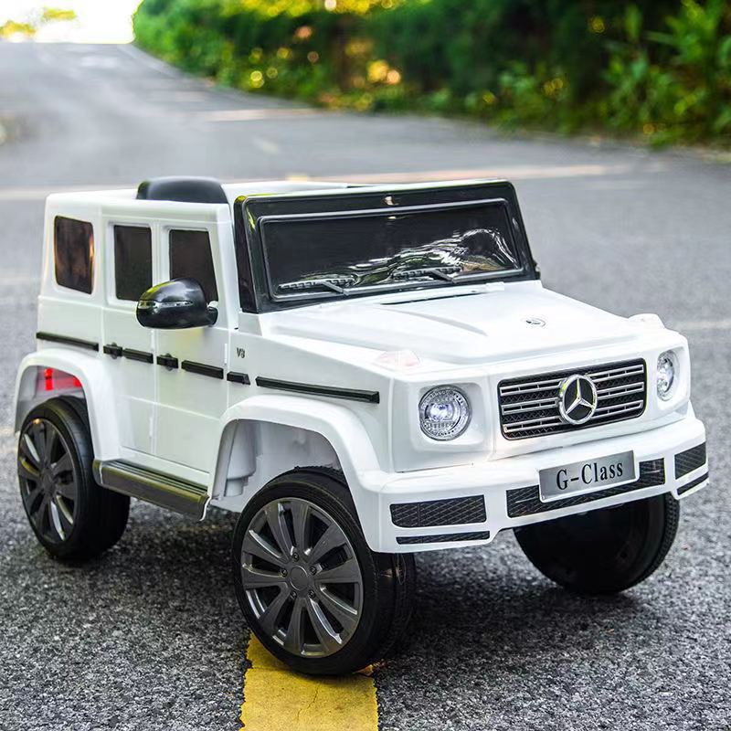 【White Dual Drive】Remote control swing + Bluetooth music + plastic hard seat
