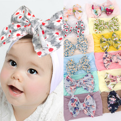 Newborn Baby Hair Band Baby Accessories Cute Baby Nylon Invisible Wide Headband European and American Children Hair Accessories