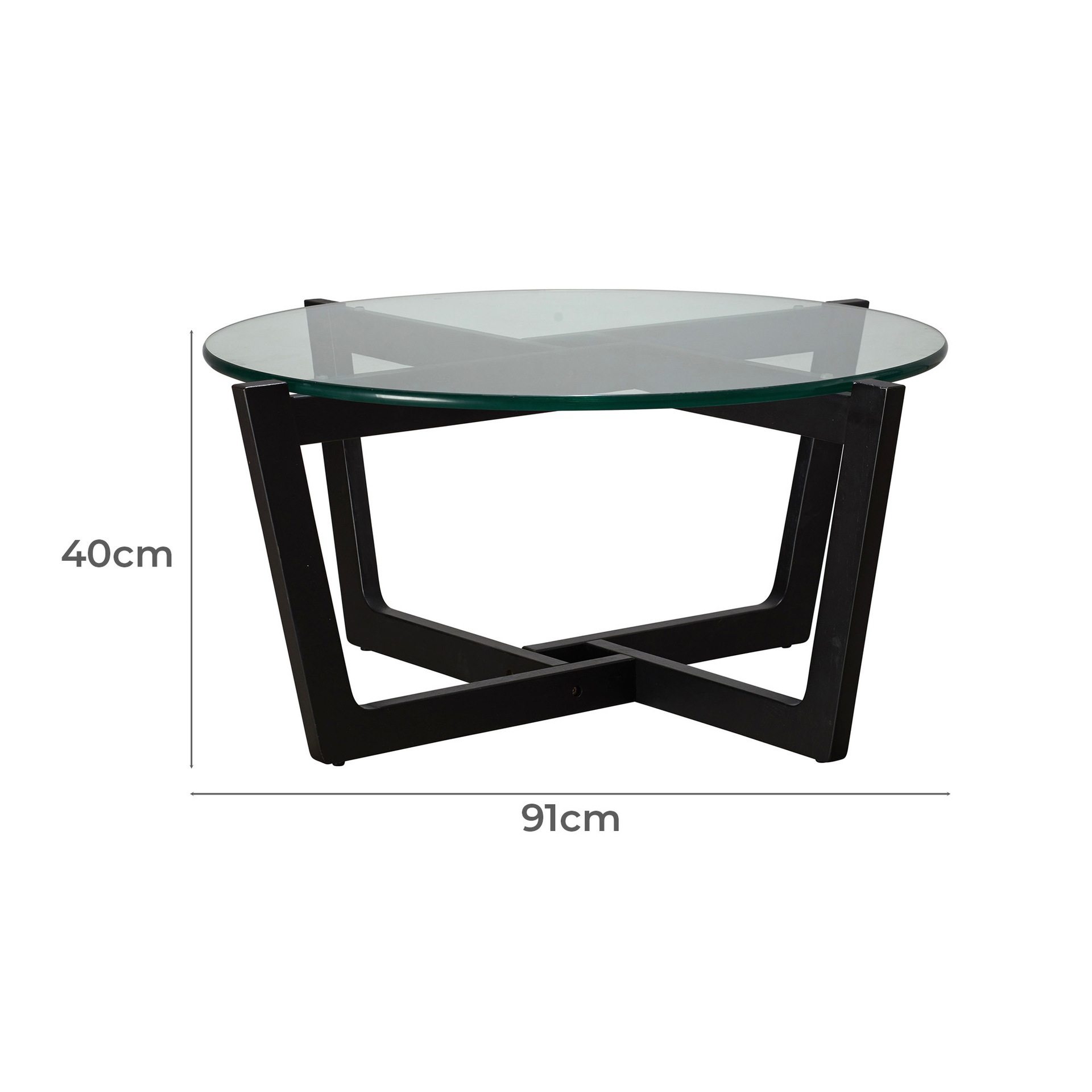Mesa de té redonda de tabla de roca lujosa y alta sensación moderna y simple borde de vidrio templado mesa de café redonda