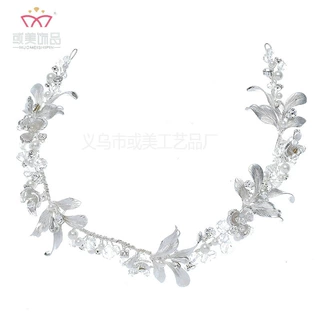 D2307或美亚马逊水晶发带 欧美新娘手工头饰 厂家批发直供饰品