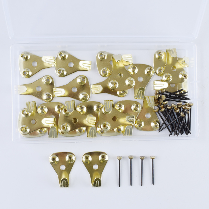 For cross-border German heavy-duty 50LB hook 30 set photo frame picture frame invisible nail hook hook hook hanging piece set