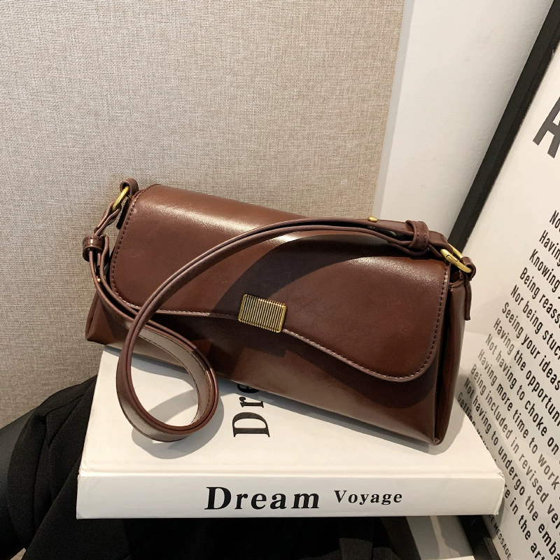 Shoulder bag, fashionable retro one-shoulder bag, high-quality style, city style, wholesale