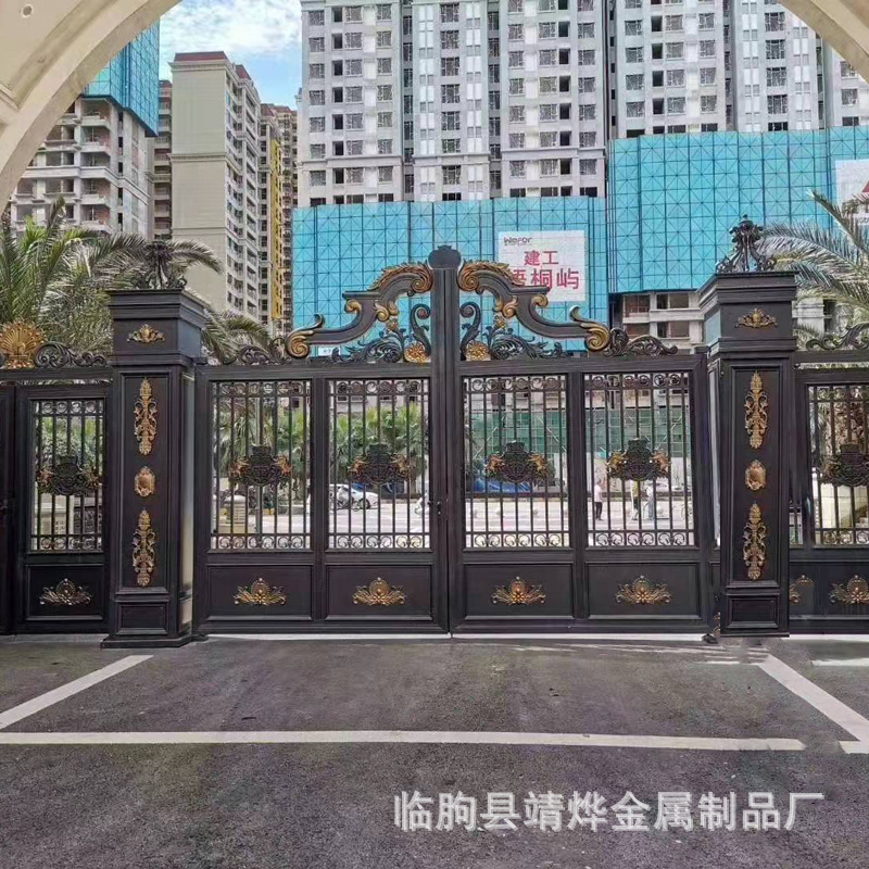 European-Style House Door, Rural Self-Built House Courtyard Anti-Theft Door, Aluminum Alloy Swing Door, Garden House Door European-Style House Door, Rural Self-Built House Courtyard Anti-Theft Door, Aluminum Alloy Swing Door, Garden House Door