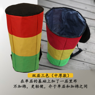 Wholesale 8-inch/10-inch/12-inch/13-inch Lijiang hand drum bag medium thick oxford cloth African drum bag double layer