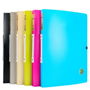 Huajie Satchel 4K Picture Album Clip Poster Clip Painting Art Album Storage Book Folder Test Paper Clip A3 Information Book