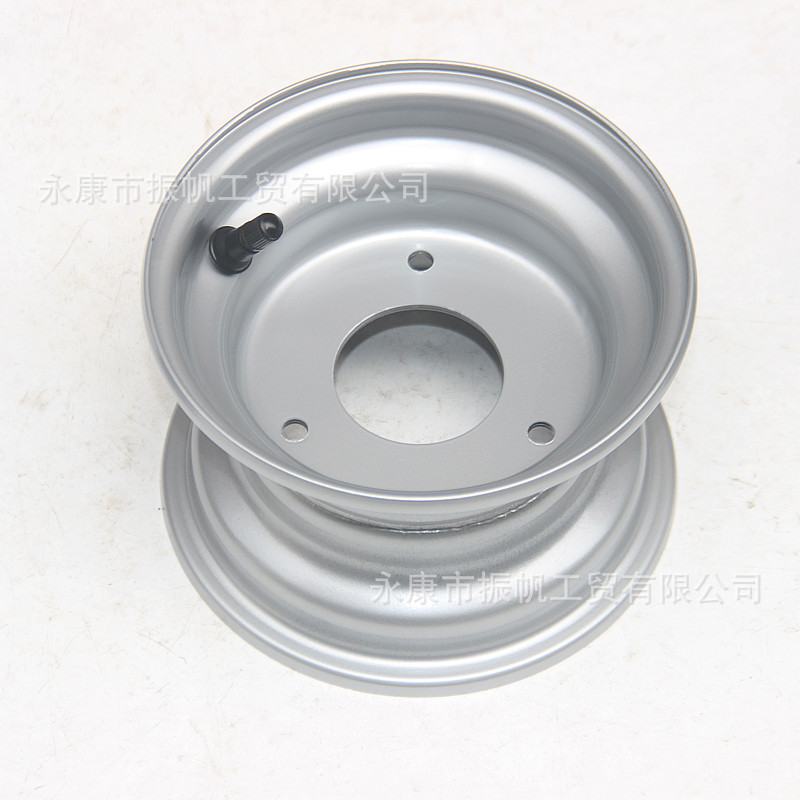 Atv Four-Wheel Beach Vehicle Go-Kart 145/70-6 15X 6-6inch Steel Rim 3-Hole Wheel Iron Hub Rim
