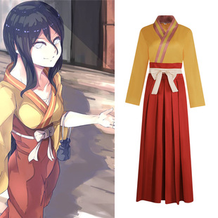 火隐忍者cos服 日向花火女装全套cosplay 万圣节动漫角色扮演服装-阿里巴巴