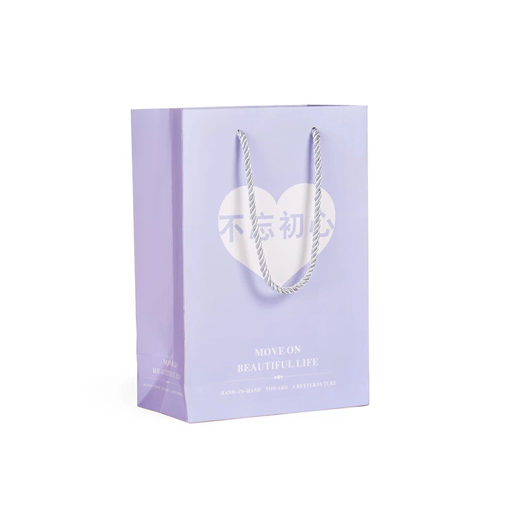 明莱批发 清新碎花纸袋礼品袋 粉色感恩回礼袋谢谢包装手提袋