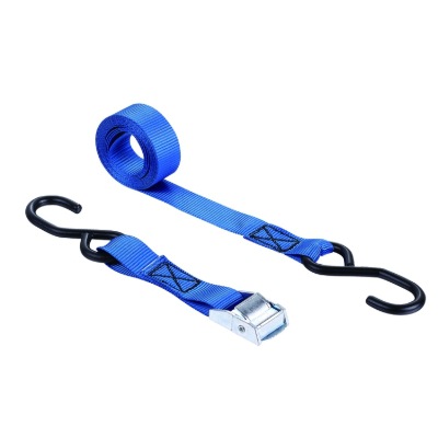 摩托车拖车带 电动车拖车带厂家直销 蓝色短款带钩子压扣牵引绳