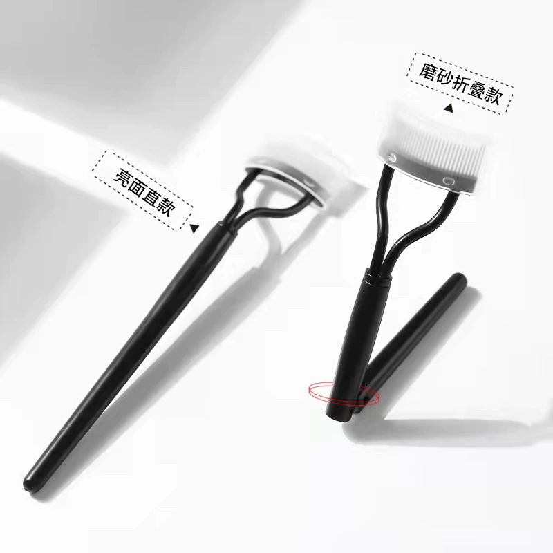 Мини складной стальной очиститель Sterling Cleaner Cleaner Swip горячий X прямой рукоять маленькая щеточка для бровей набор инструментов макияжа недорогие производители