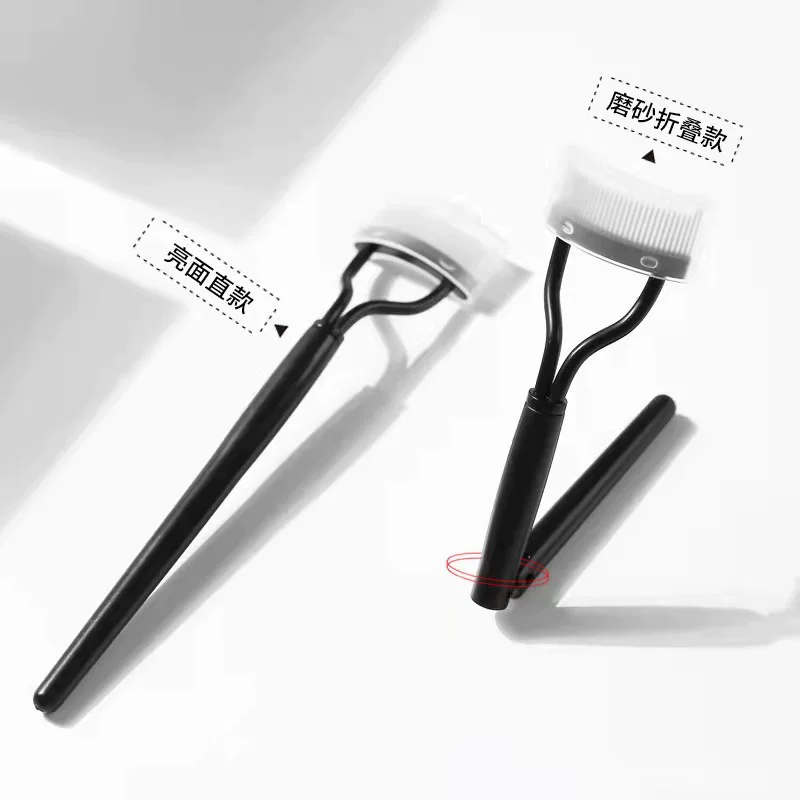 Мини складной стальной очиститель Sterling Cleaner Cleaner Swip горячий X прямой рукоять маленькая щеточка для бровей набор инструментов макияжа недорогие производители