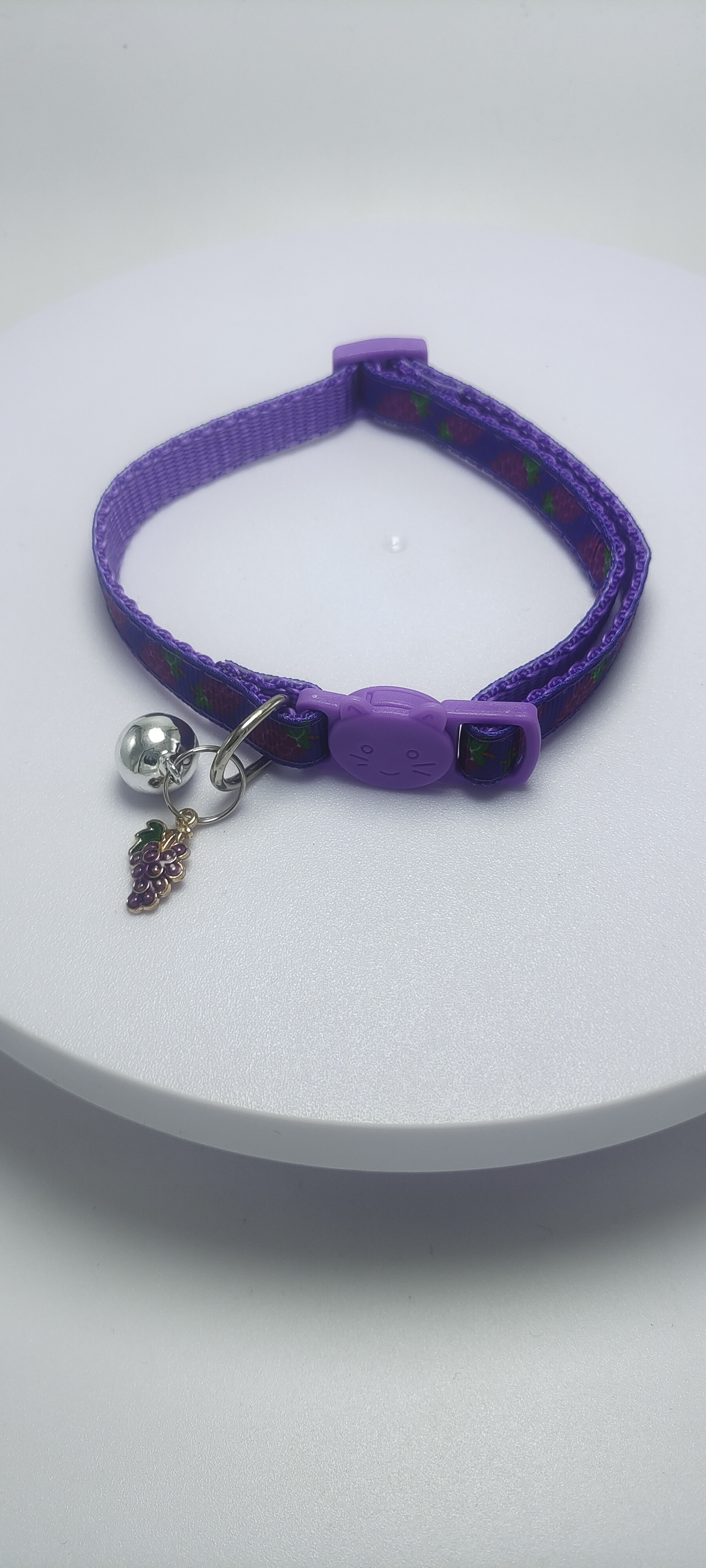 Pei Pet nuevo collar de gato de frutas de correas para mascotas con accesorios de frutas campana collar para mascotas punto de fábrica