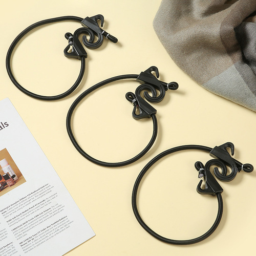 Cargo bundle rubber travel straps motorcycle electric bike elastic tightening straps with hooks elastic binding ropes round strings
