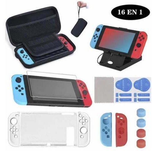 Aplicable a cambiar la caja protectora ns caja de almacenamiento nintendo set bolsa de dos esquinas conjunto bolsa de almacenamiento funda protectora