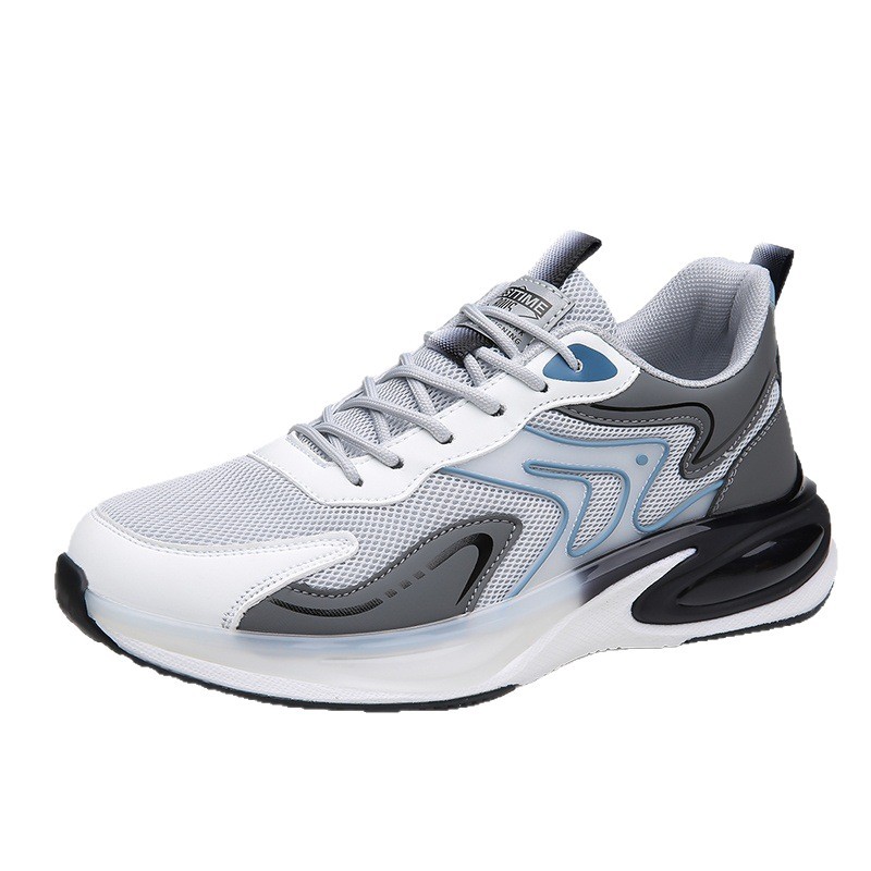Zapatos de hombre primavera y verano zapatos de malla transpirables para hombre zapatos de viaje casuales de correr de seda de hielo zapatos de hombre