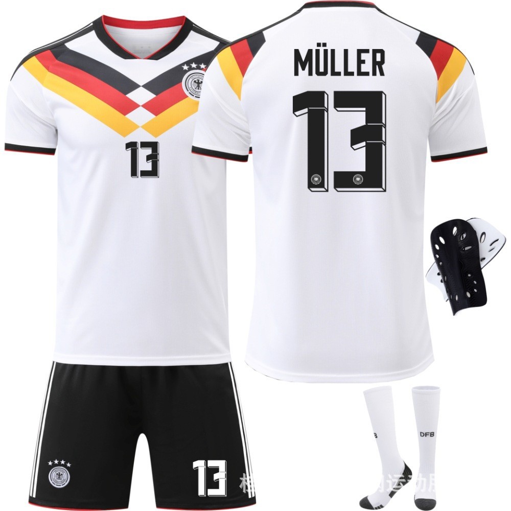 Camiseta de la Copa del Mundo de 2026 de la Selección Nacional de Alemania Casa de Hautz Muschia La Weldz Camiseta de fútbol Hombre