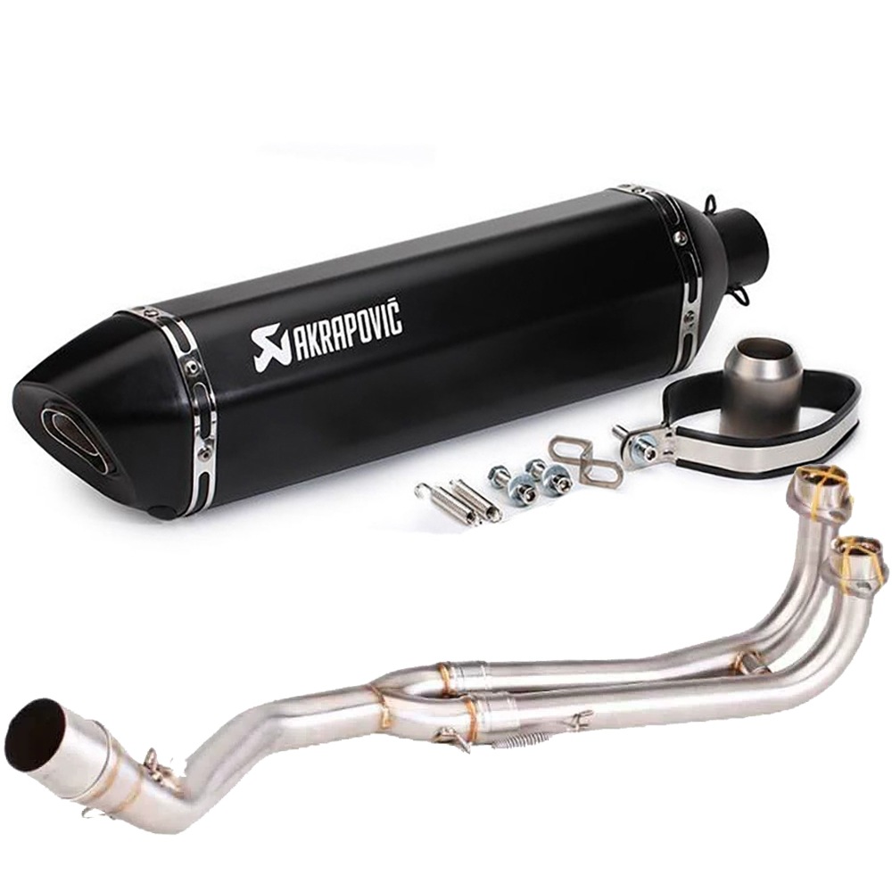 Tmax Scooter Modified Front Exhaust Pipe Stainless Steel Suitable for Tmax500/Tmax530 08-16