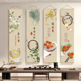 现代装饰画;相框、画框;国画