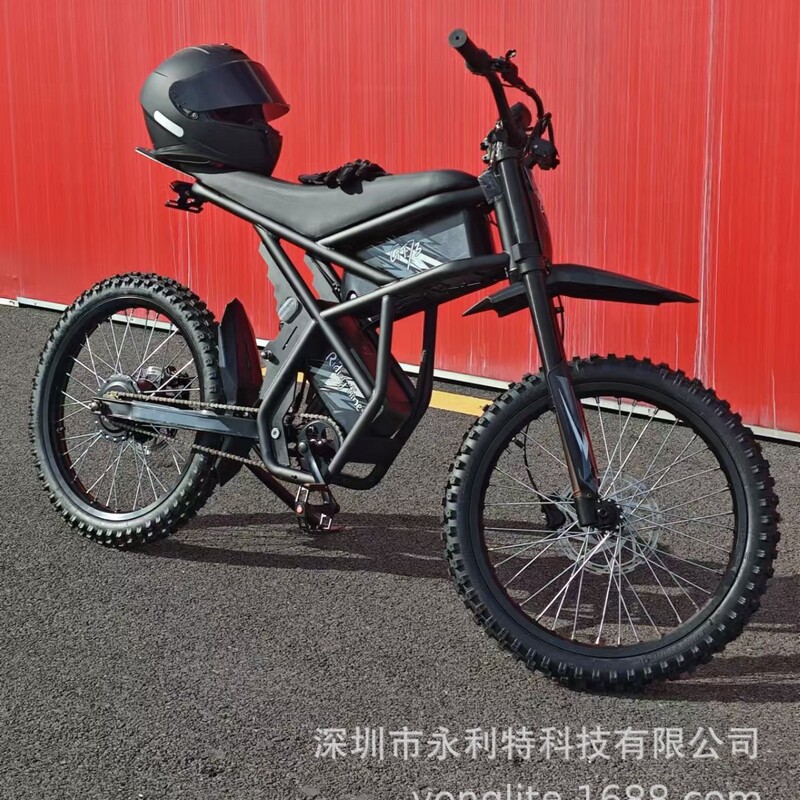 Electric Off-Road Vehicle 3000W72V40Ah Mountain Bike Bicycle Motorcycle Electric Dirt Bike