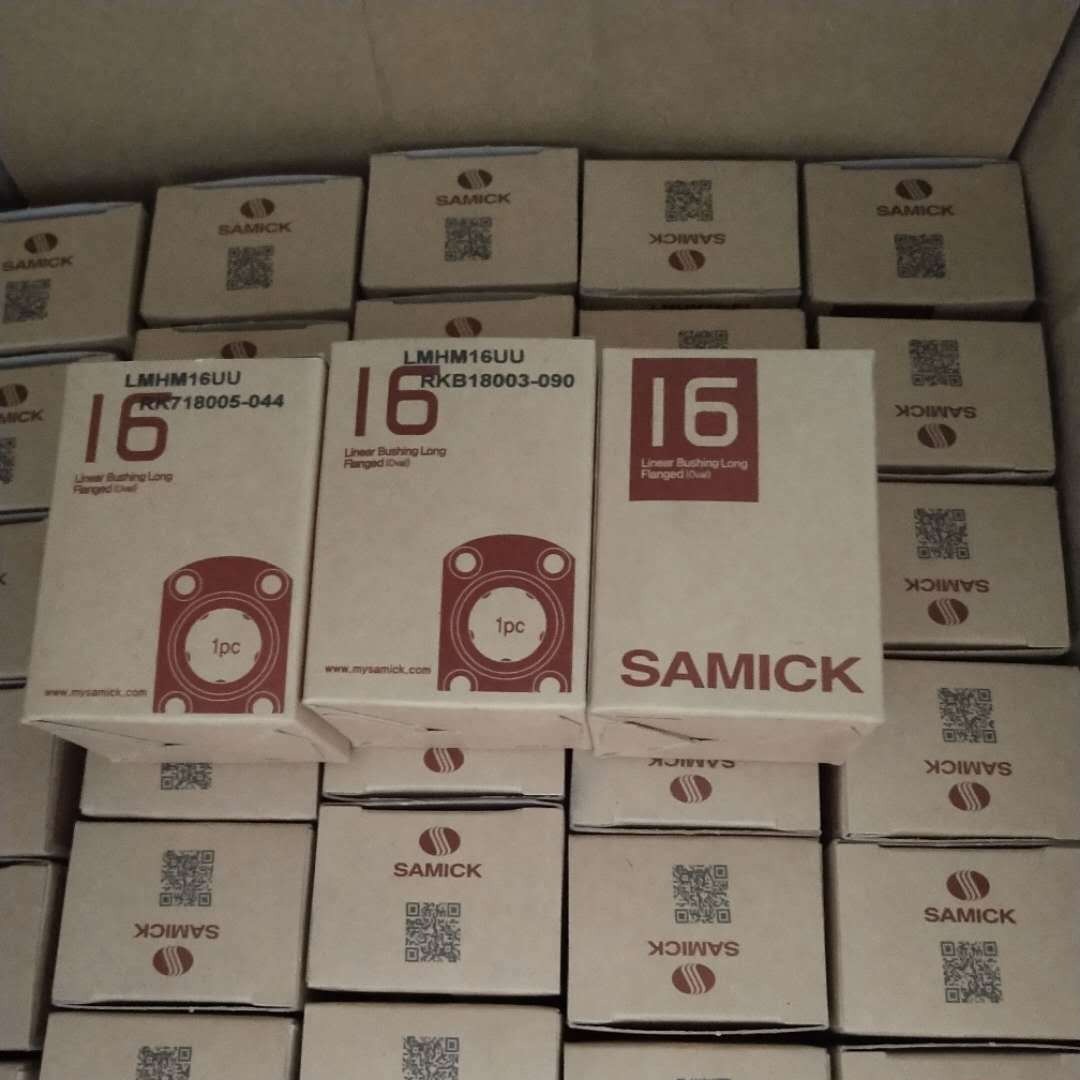 韩国SAMICK中间椭圆形法兰式直线轴承LMHM16UU 现货供应 一件代发