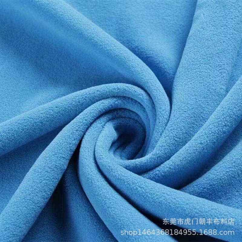 厂家直销 双刷单摇 摇粒绒 双面大衣外套 服装玩具面料 环保柔软