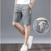 202 gray five-quarter pants [ice silk pants]