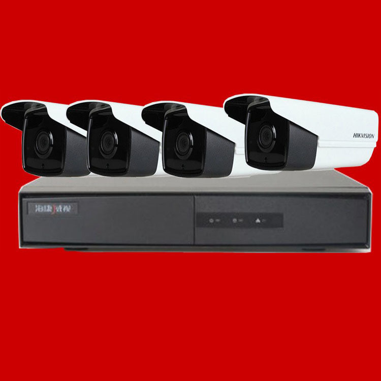 Kit de cámaras de vigilancia poe Hikvision Poe Monitor Kit   Kit de monitoreo Hikvision