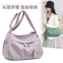 潮流出行通勤包防泼水尼龙布包外贸热销女士单肩包休闲逛街斜挎包
