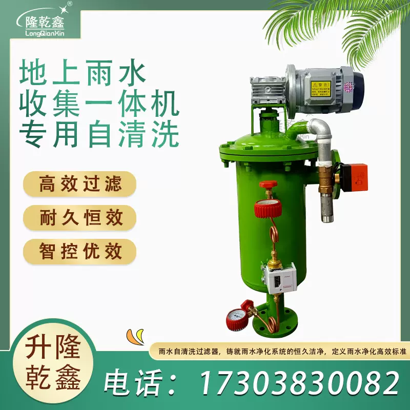 自清洗过滤器 雨水收集地下设备间专用自清洗雨水收集专用自清洗