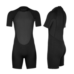 スポット潜水服水着3mm半袖半ズボンワンピースサーフィン服浮潜水泳保温日焼け止め男性