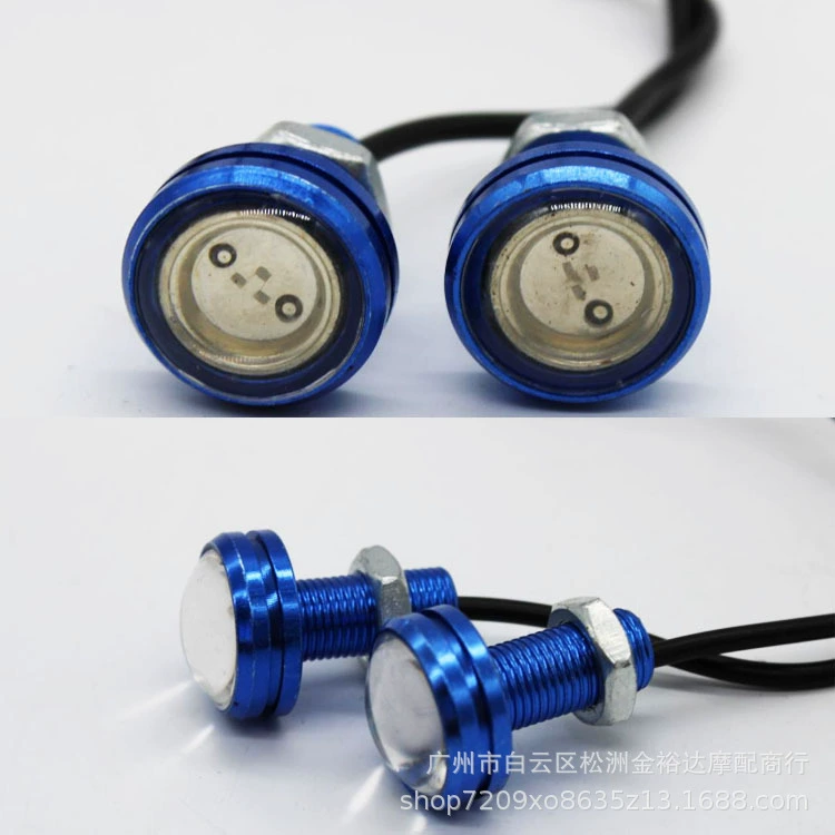 Автомобиль мотоцикл подсветка высокомощный светильник Eagle Eye 3-жильная лампа двойная лампа Eagle Eye лампа для номерного знака винтовая лампа для номерного знака