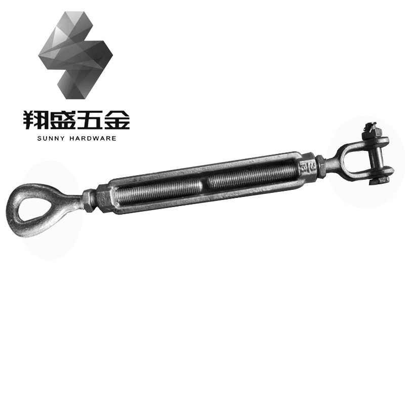 美式锻造花兰船用花篮螺旋扣美式花篮螺丝钢丝紧线器E/J)坚固耐用