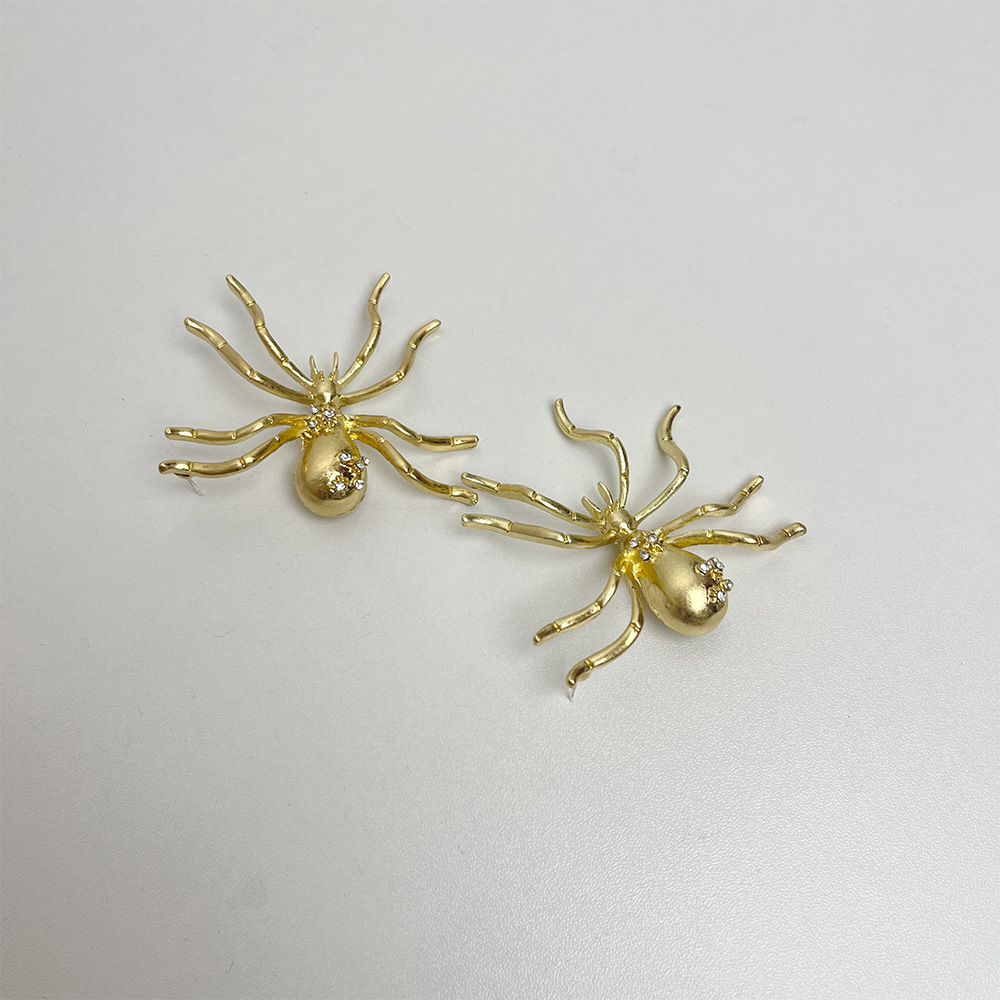 20g Weight Jewelry Set Classification 1 Set Quantity Holiday, Banquet Occasion Alloy Material Spider Pattern Women's Gender Sphere, Plating Design Casual, Elegant, Lady Style Casual Elegant Lady Spider Alloy Sphere Plating Women's Jewelry Set 14