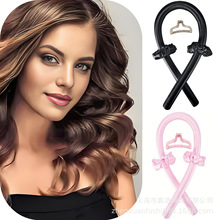 卷发器独角兽无热卷发棒美发造型盘发海绵卷发工具懒人造型神器