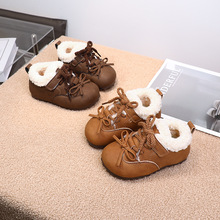 2025年大棉保暖小童棉鞋男宝宝鞋韩版儿童运动鞋幼儿园博肯鞋5174
