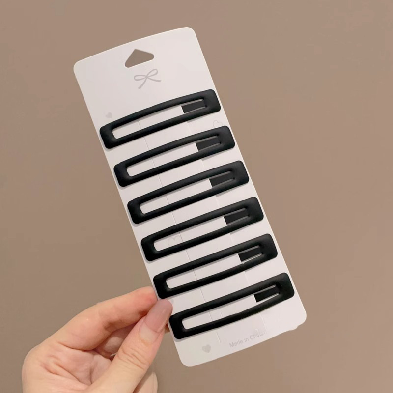 ins colorido redondo no daña clip de pelo para niños lateral frisa clip de pelo 2025 nuevo toque de pelo rojo en línea para mujeres