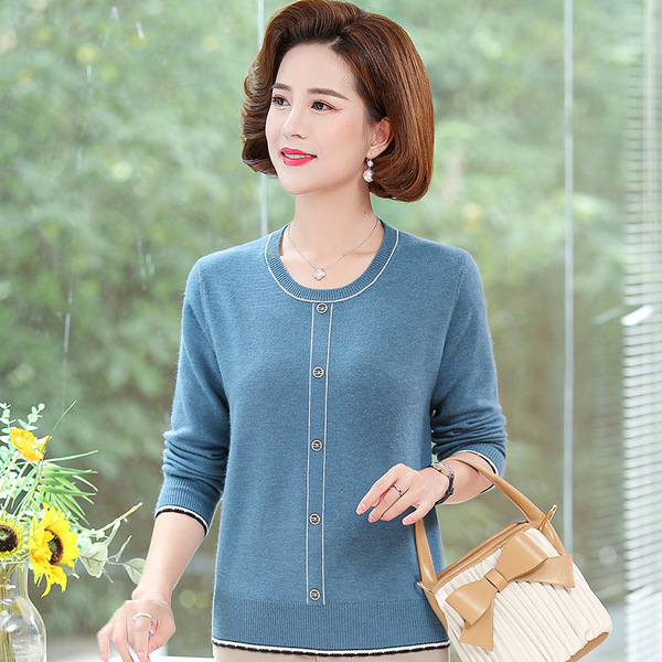 Woolen long-sleeve
