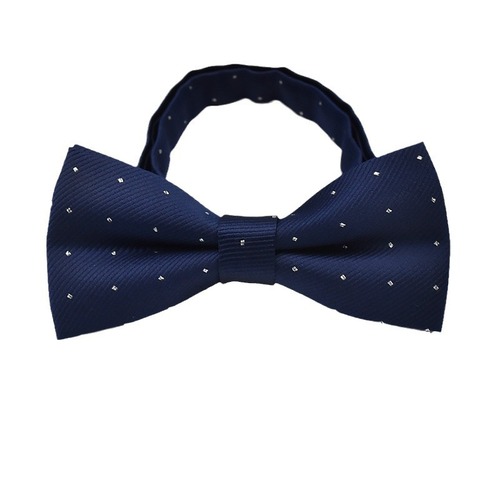 Korean style fashion point bow tie wedding silver point bow tie formal business bow tie trendy bow tie men's wholesale