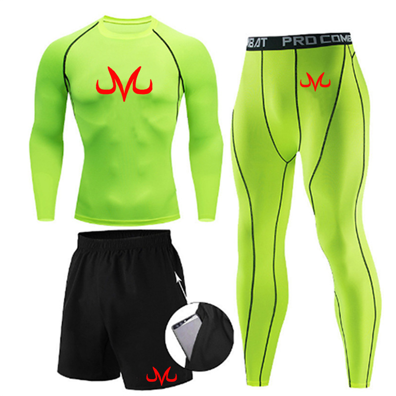 Women's Clothing Men's Animation Sportswear Set Tights Fitness Shorts Base Layer Quick Drying Running Track And Field Training High Elasticity_ecoleips.com