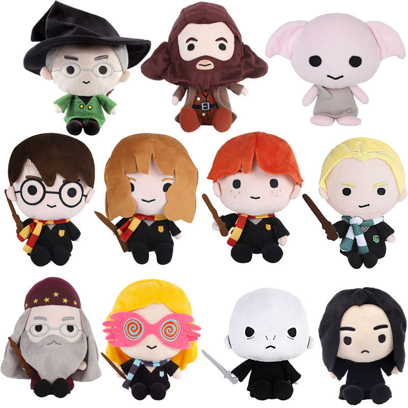 Authentic Harry Potter Hermione Ron Voldemort Dobby Stuffed Doll Cartoon Cute Doll Girl Heart Gift