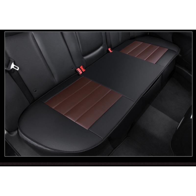 Seat cushion, seat cover — Universal Car Seat Cushion - black-and-coffee-long-three-seater