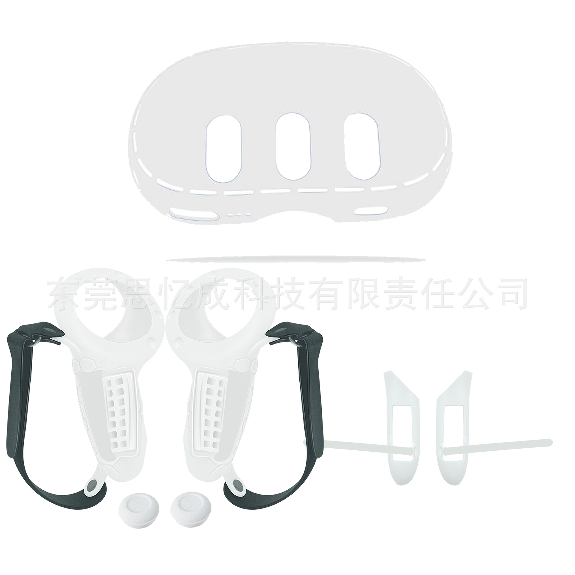 Meta aplicable quest3 cubierta de la manija señal no bloqueante se puede abrir cubierta de cambio rápido búsqueda de batería 3 accesorios de la cubierta de la manija