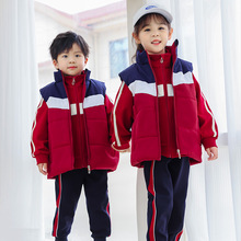 儿童园服纯棉春秋校服中小学生一年级班服毕业照服装教师服运动会