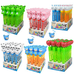 Children's Outdoor Sports Toys Little Pig Little Chicken Little Cat Bell Animal Bubble Sticks Bubble Machine Bubble Water Bubble