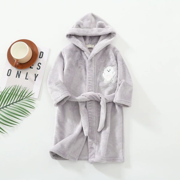 Heart -shaped bear gray
