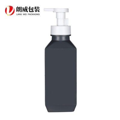 HDPE botella de espuma cuadrada desinfectante de manos botella de gel de ducha botella cosmética botella de espuma de limpieza