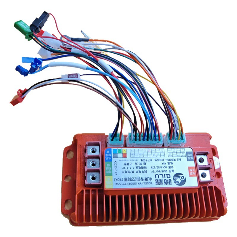 Трехрежимный Интеллектуальный бесшумный контроллер синусоидальной волны для верховой езды на оленях 48V60V72V45A, Адаптированный к двигателю в пределах 1500 Вт